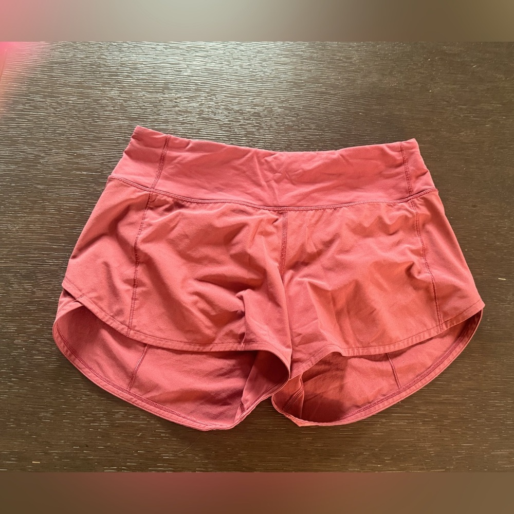 Women's Maroon Athletic Shorts